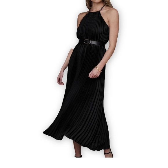 fall halter maxi dress 8374 main image 1